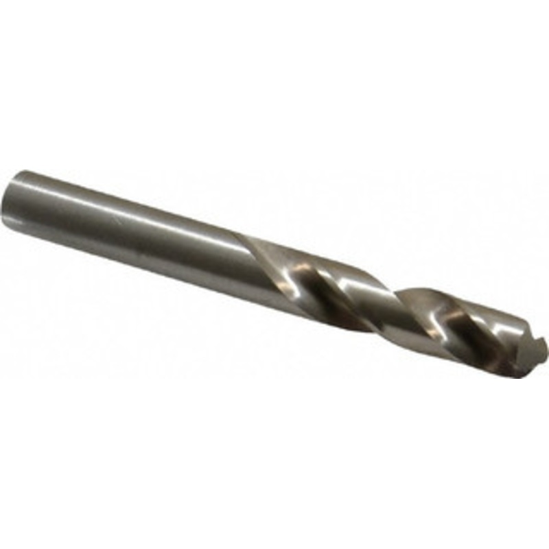 Chicago-Latrobe 0.339 118 Spiral Flute High Speed Steel Screw Machine Drill Bit Bright Finish, Right Hand Cut, 1-11/16 Flute Length, 3 OAL, Standard Point, Straight Shank 48818 – 81355182