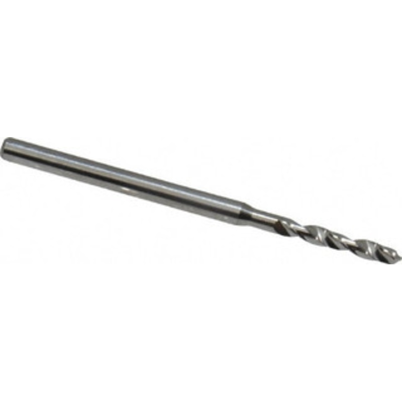 Big Kaiser 0.0453, 118 Point, Solid Carbide Micro Drill Bit 0.984 OAL, 7.3mm Flute Length, 1.5mm Shank Diam, Series 50 699 50699-1.15 – 01197839