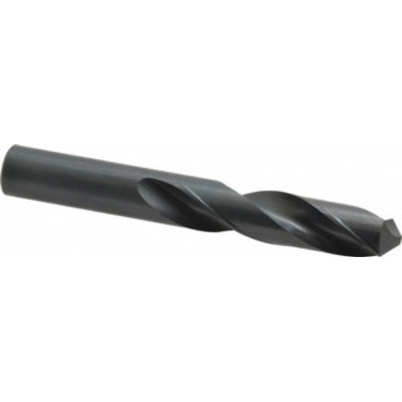Chicago-Latrobe 35/64 118 Spiral Flute High Speed Steel Screw Machine Drill Bit Oxide Finish, Right Hand Cut, 2-1/2 Flute Length, 4 OAL, Standard Point, Straight Shank 48535 – 81353351