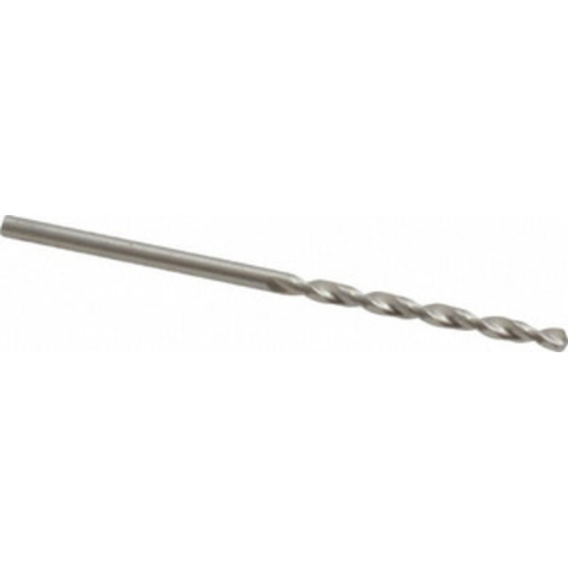 Walter Titex 1.9mm 130 Cobalt Jobber Drill Bright Finish, Right Hand Cut, Parabolic Flute, Straight Shank, 1-13/16 OAL, Split Point 5060518 – 01501279