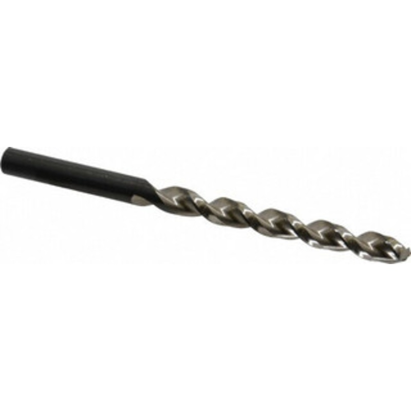 Walter Titex Letter N 130 High Speed Steel Jobber Drill Oxide Finish, Right Hand Cut, Parabolic Flute, Straight Shank, 4-19/32 OAL, Standard Point 5059336 – 01464148