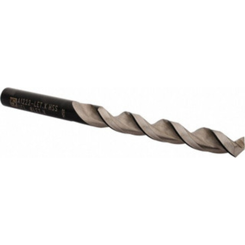 Walter Titex Letter X 130 High Speed Steel Jobber Drill Oxide Finish, Right Hand Cut, Parabolic Flute, Straight Shank, 5-1/4 OAL, Standard Point 5059346 – 01464247