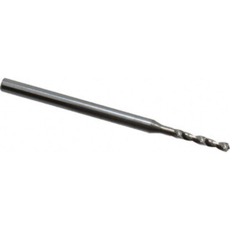 Big Kaiser 0.0366, 118 Point, Solid Carbide Micro Drill Bit 0.984 OAL, 5.7mm Flute Length, 1.5mm Shank Diam, Series 50 699 50699-0.93 – 01197946