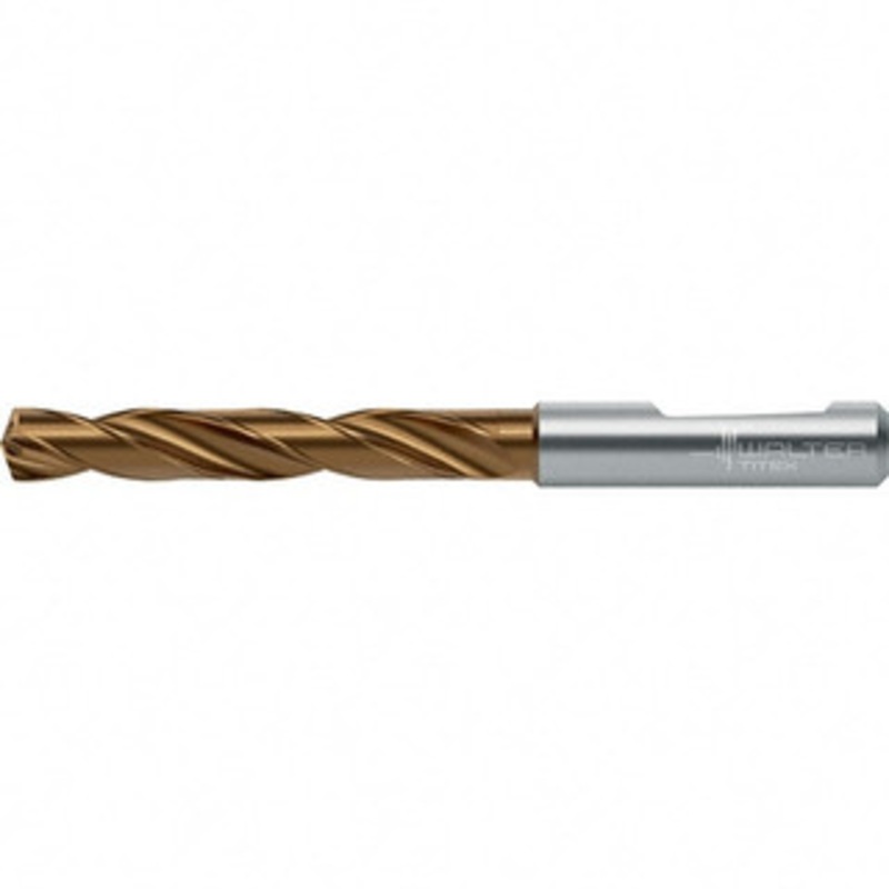 Walter Titex 4.65mm 140 Solid Carbide Jobber Drill TiSiAlCrN/AlTiN Finish, Right Hand Cut, Spiral Flute, Straight Shank, 74mm OAL 7377448 – 90567538