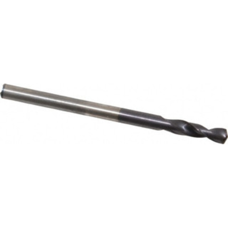 Accupro 4mm 140 Spiral Flute Solid Carbide Screw Machine Drill Bit AlTiN Finish, Right Hand Cut, 15mm Flute Length, 62mm OAL, Standard Point, Straight Shank, Through Coolant 77712941 – 77712941