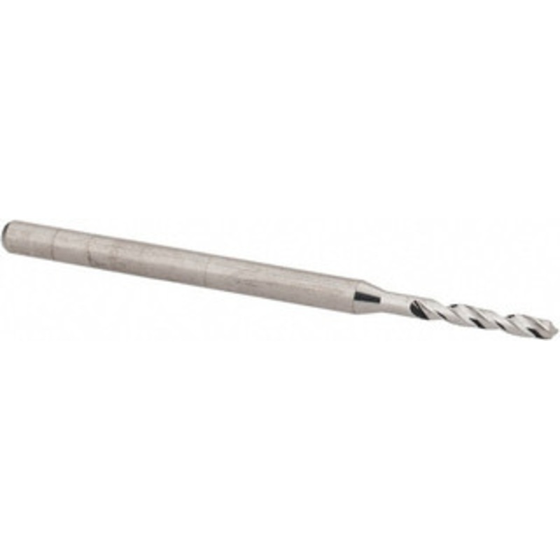 Big Kaiser 0.0362, 118 Point, Solid Carbide Micro Drill Bit 0.984 OAL, 5.7mm Flute Length, 1.5mm Shank Diam, Series 50 699 50699-0.92 – 01197987
