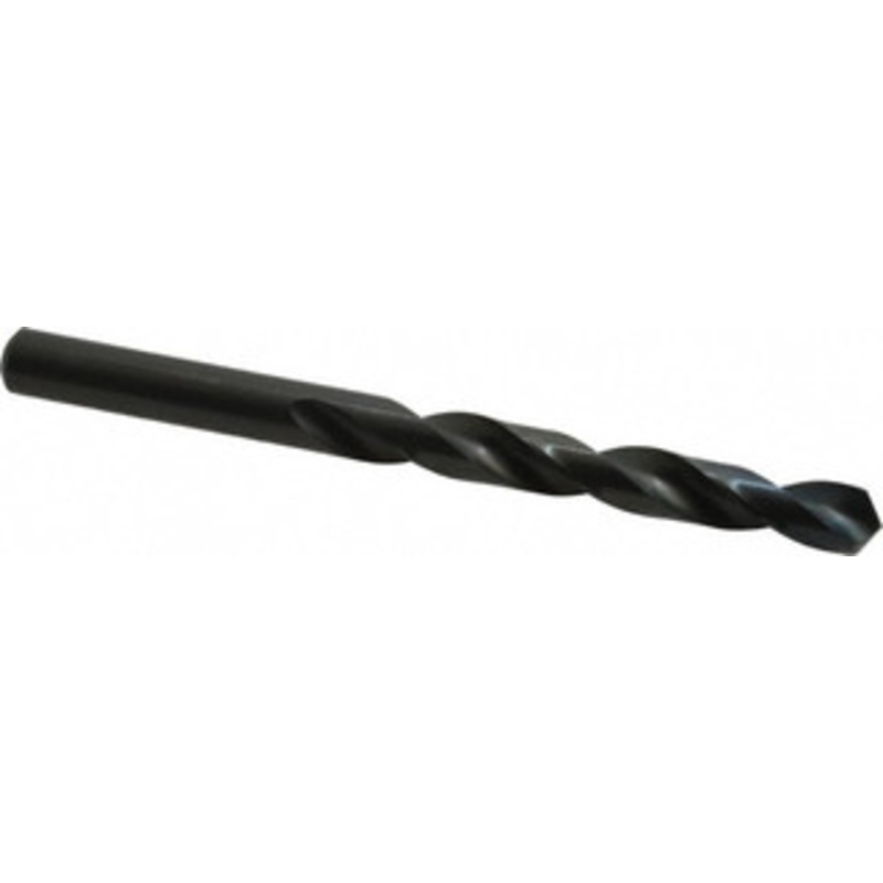 Walter Titex 10.2mm 118 High Speed Steel Jobber Drill Oxide Finish, Right Hand Cut, Spiral Flute, Straight Shank, 5-15/64 OAL, Standard Point 5058571 – 77850477