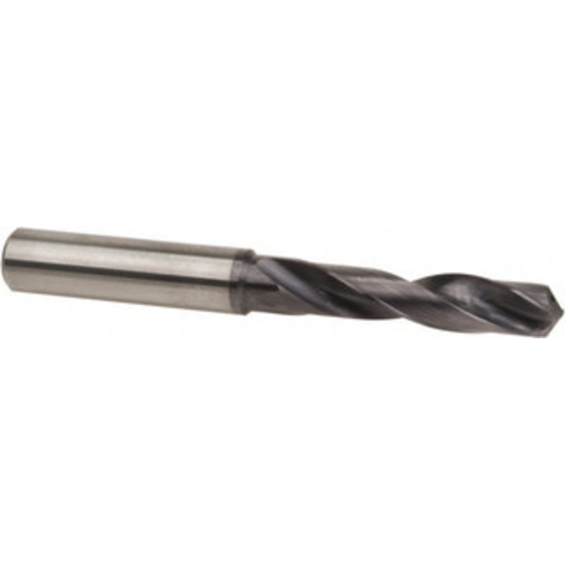 Accupro 0.272 140 Spiral Flute Solid Carbide Screw Machine Drill Bit TiAlN Finish, Right Hand Cut, 1.378 Flute Length, 3.465 OAL, Special Type Point, Straight Shank, Through Coolant 4500374 – 61706701