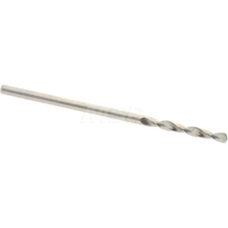 Accupro 1.15mm 130 Parabolic Flute Cobalt Screw Machine Drill Bit Bright Finish, Right Hand Cut, 7mm Flute Length, 28mm OAL, Standard Point, Straight Shank 1630115-AC – 01330968