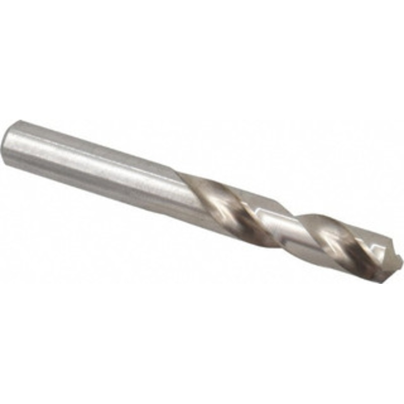 Chicago-Latrobe 0.368 118 Spiral Flute High Speed Steel Screw Machine Drill Bit Bright Finish, Right Hand Cut, 1-13/16 Flute Length, 3-1/8 OAL, Standard Point, Straight Shank 48821 – 81355216