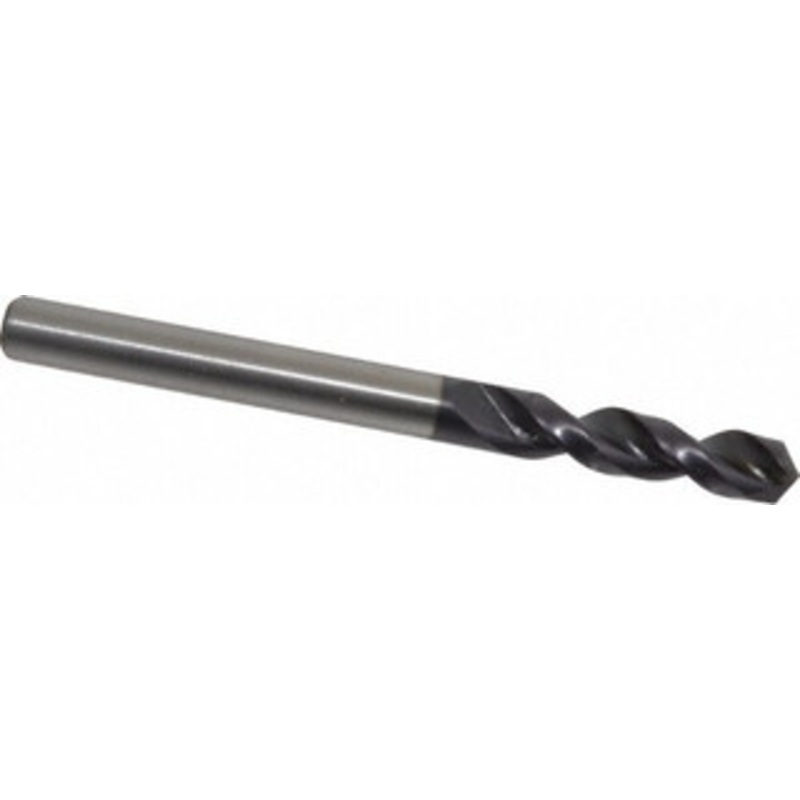Accupro 7/32 130 Parabolic Flute Cobalt Screw Machine Drill Bit TiAlN Finish, Right Hand Cut, 1.102 Flute Length, 2.598 OAL, Split Point, Straight Shank 1630556A-AC – 01349141