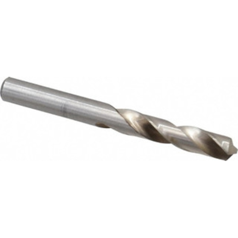 Chicago-Latrobe 0.316 118 Spiral Flute High Speed Steel Screw Machine Drill Bit Bright Finish, Right Hand Cut, 1-11/16 Flute Length, 2-15/16 OAL, Standard Point, Straight Shank 48815 – 81355158