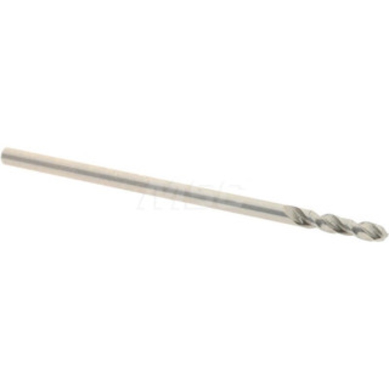 Accupro 0.061 130 Parabolic Flute Cobalt Screw Machine Drill Bit Bright Finish, Right Hand Cut, 0.394 Flute Length, 1.339 OAL, Split Point, Straight Shank 1630155-AC – 01331081