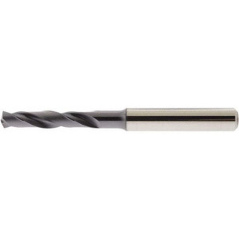 Accupro 1/2 140 Spiral Flute Solid Carbide Screw Machine Drill Bit AlTiN Finish, Right Hand Cut, 60mm Flute Length, 107mm OAL, Straight Shank UL175021 – 41581380