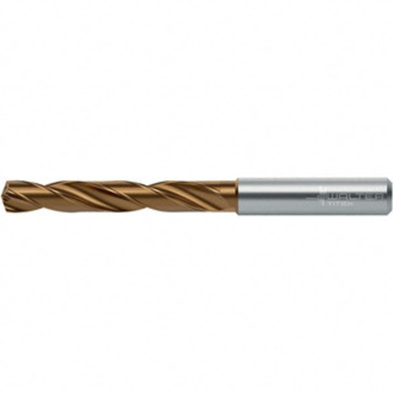 Walter Titex 9/32 140 Solid Carbide Jobber Drill TiSiAlCrN/AlTiN Finish, Right Hand Cut, Spiral Flute, Straight Shank, 91mm OAL 7377507 – 90566712