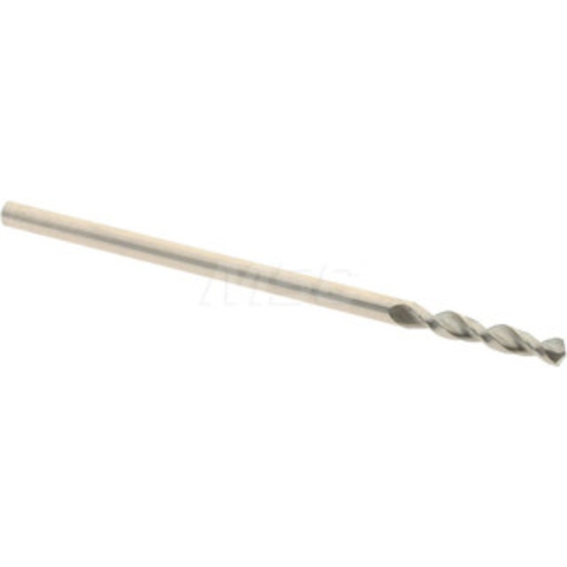 Accupro 0.063 130 Parabolic Flute Cobalt Screw Machine Drill Bit Bright Finish, Right Hand Cut, 0.394 Flute Length, 1.339 OAL, Split Point, Straight Shank 1630160-AC – 01331107