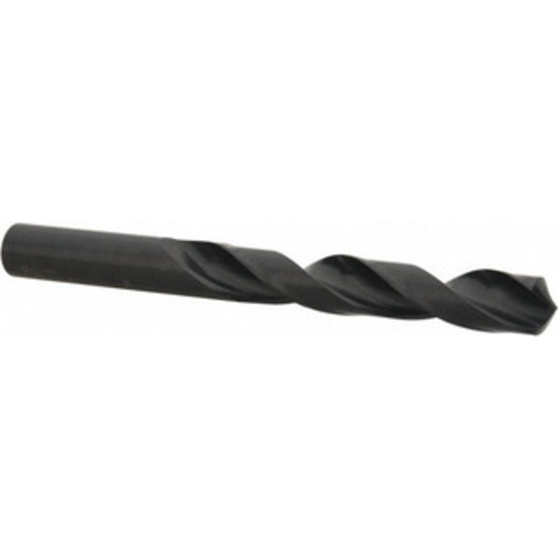 Walter Titex 19.5mm 118 High Speed Steel Jobber Drill Oxide Finish, Right Hand Cut, Spiral Flute, Straight Shank, 8-5/64 OAL, Standard Point 5058675 – 77850840