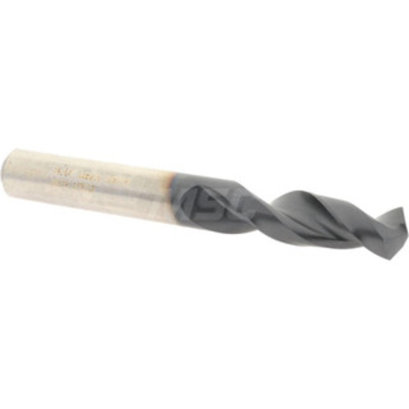 Accupro 29/64 130 Parabolic Flute Cobalt Screw Machine Drill Bit TiAlN Finish, Right Hand Cut, 1.85 Flute Length, 3.74 OAL, Split Point, Straight Shank 1631151A-AC – 01349893