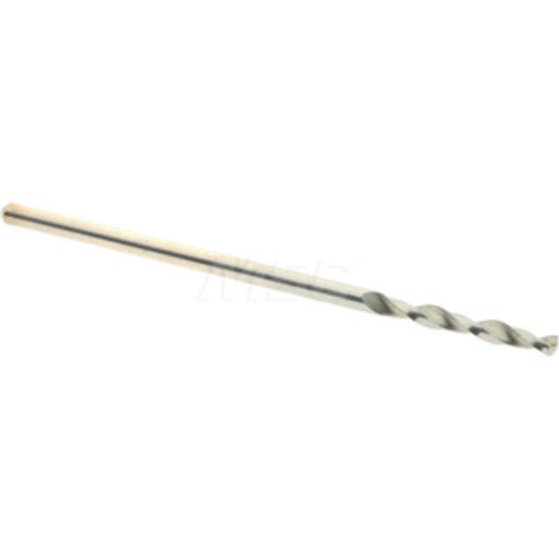 Accupro 3/64 130 Parabolic Flute Cobalt Screw Machine Drill Bit Bright Finish, Right Hand Cut, 0.315 Flute Length, 1.181 OAL, Standard Point, Straight Shank 1630119-AC – 01330984