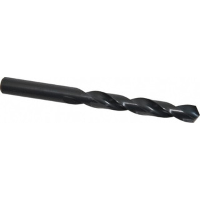 Walter Titex 14mm 118 High Speed Steel Jobber Drill Oxide Finish, Right Hand Cut, Spiral Flute, Straight Shank, 6-19/64 OAL, Standard Point 5058624 – 77850626