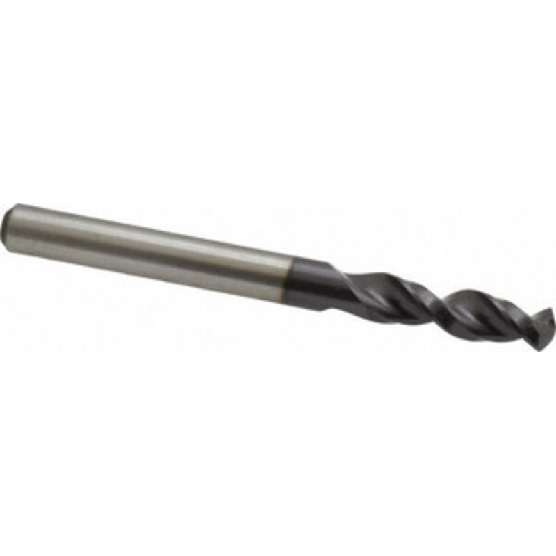 Accupro 0.246 130 Parabolic Flute Cobalt Screw Machine Drill Bit TiAlN Finish, Right Hand Cut, 1.22 Flute Length, 2.756 OAL, Split Point, Straight Shank 1630625A-AC – 01349281