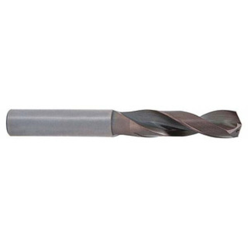 Accupro 12.5mm 140 Solid Carbide Screw Machine Drill Bit AlTiN Finish, Right Hand Cut, 46.9mm Flute Length, 102mm OAL, Through Coolant 77712677 – 77712677