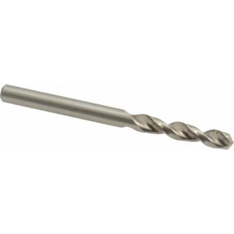 Accupro 3/16 130 Parabolic Flute Cobalt Screw Machine Drill Bit Bright Finish, Right Hand Cut, 1.024 Flute Length, 2.441 OAL, Split Point, Straight Shank 1630476-AC – 01332048
