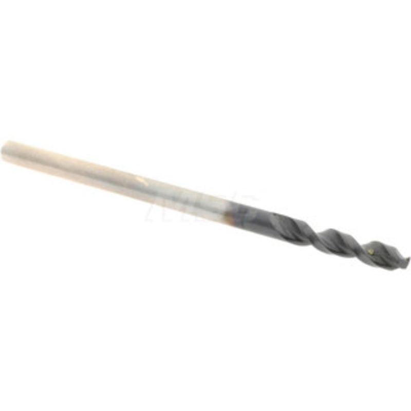 Accupro 3/32 130 Parabolic Flute Cobalt Screw Machine Drill Bit TiAlN Finish, Right Hand Cut, 0.551 Flute Length, 1.693 OAL, Split Point, Straight Shank 1630238A-AC – 01348291