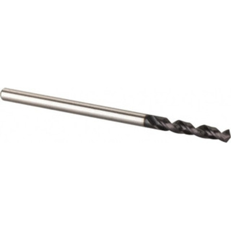 Accupro 5/64 120 Spiral Flute Cobalt Screw Machine Drill Bit TiAlN Finish, Right Hand Cut, 12mm Flute Length, 38mm OAL, Split Point, Straight Shank 1BS0198-AC – 05493119