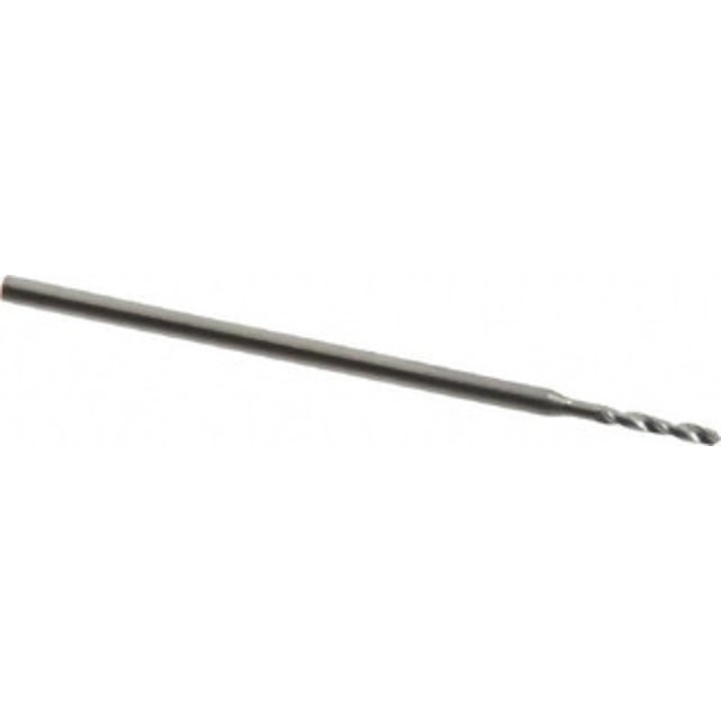 Big Kaiser 0.0264, 118 Point, Solid Carbide Micro Drill Bit 0.984 OAL, 3.9mm Flute Length, 1mm Shank Diam, Series 50 699 50699-0.67 – 01197201