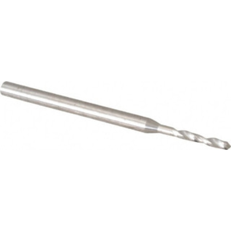 Big Kaiser 0.0343, 118 Point, Cobalt Micro Drill Bit 0.984 OAL, 5.7mm Flute Length, 1.5mm Shank Diam, Series 12 604 12604-0.87 – 01196872