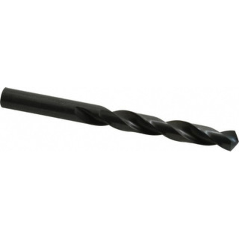 Walter Titex 14.75mm 118 High Speed Steel Jobber Drill Oxide Finish, Right Hand Cut, Spiral Flute, Straight Shank, 6-21/32 OAL, Standard Point 5058633 – 77850659