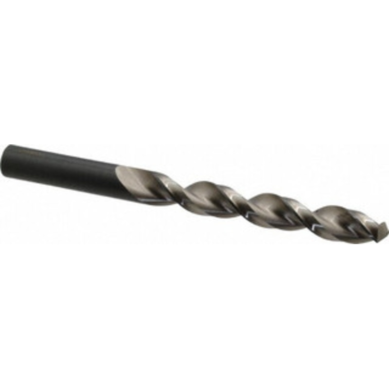 Walter Titex 37/64 130 High Speed Steel Jobber Drill Oxide Finish, Right Hand Cut, Parabolic Flute, Straight Shank, 6-5/8 OAL, Standard Point 5153963 – 01462373