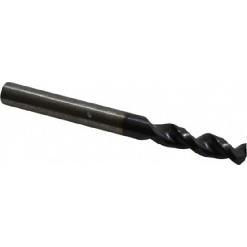 Accupro 0.248 130 Parabolic Flute Cobalt Screw Machine Drill Bit TiAlN Finish, Right Hand Cut, 1.22 Flute Length, 2.756 OAL, Split Point, Straight Shank 1630630A-AC – 01349299
