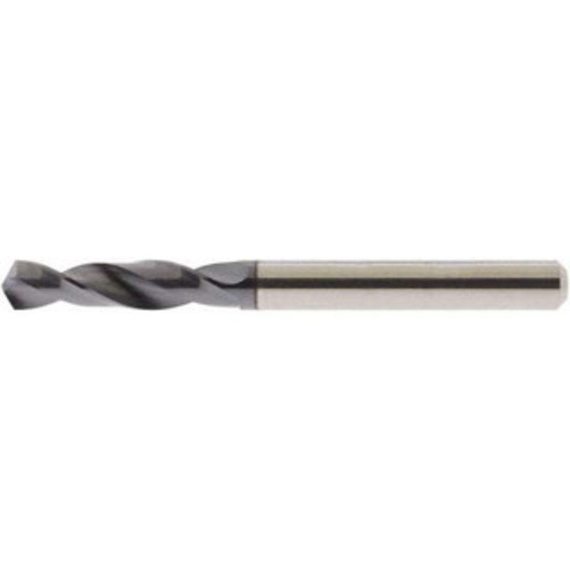 Accupro 0.2571 118 Spiral Flute Solid Carbide Screw Machine Drill Bit AlTiN Finish, Right Hand Cut, 31mm Flute Length, 70mm OAL, Straight Shank DH429006L – 41582313